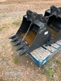 Used Bucket,Back of used Takeuchi Bucket,Used Bucket in yard,Front of used Takeuchi Bucket